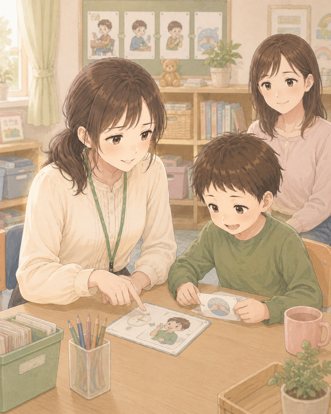 NG行動を減らして子どもが分かりやすく活動できるようになったイメージ
