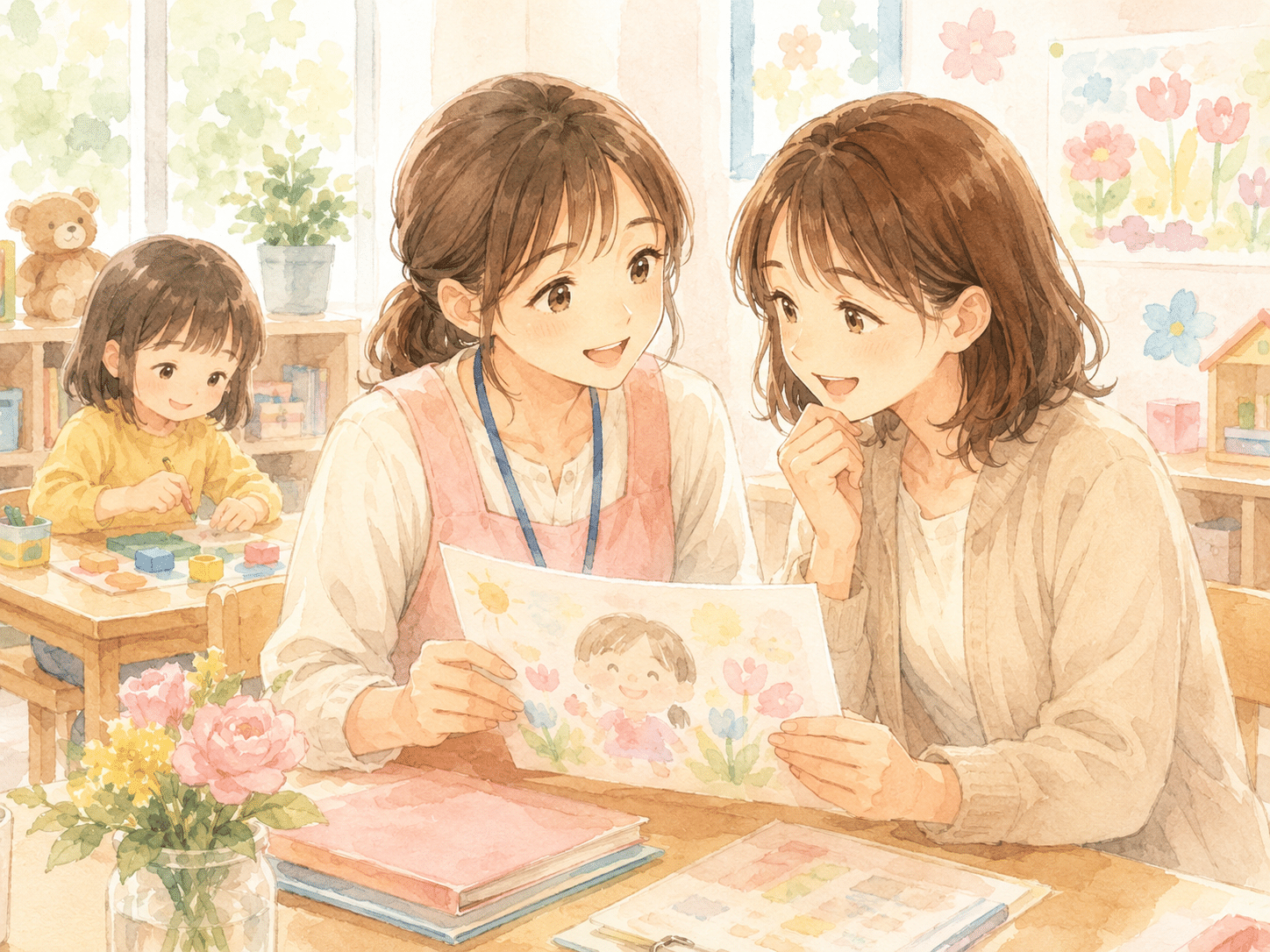 子どもたちが主体的に活動へ取り組む未来のイメージ